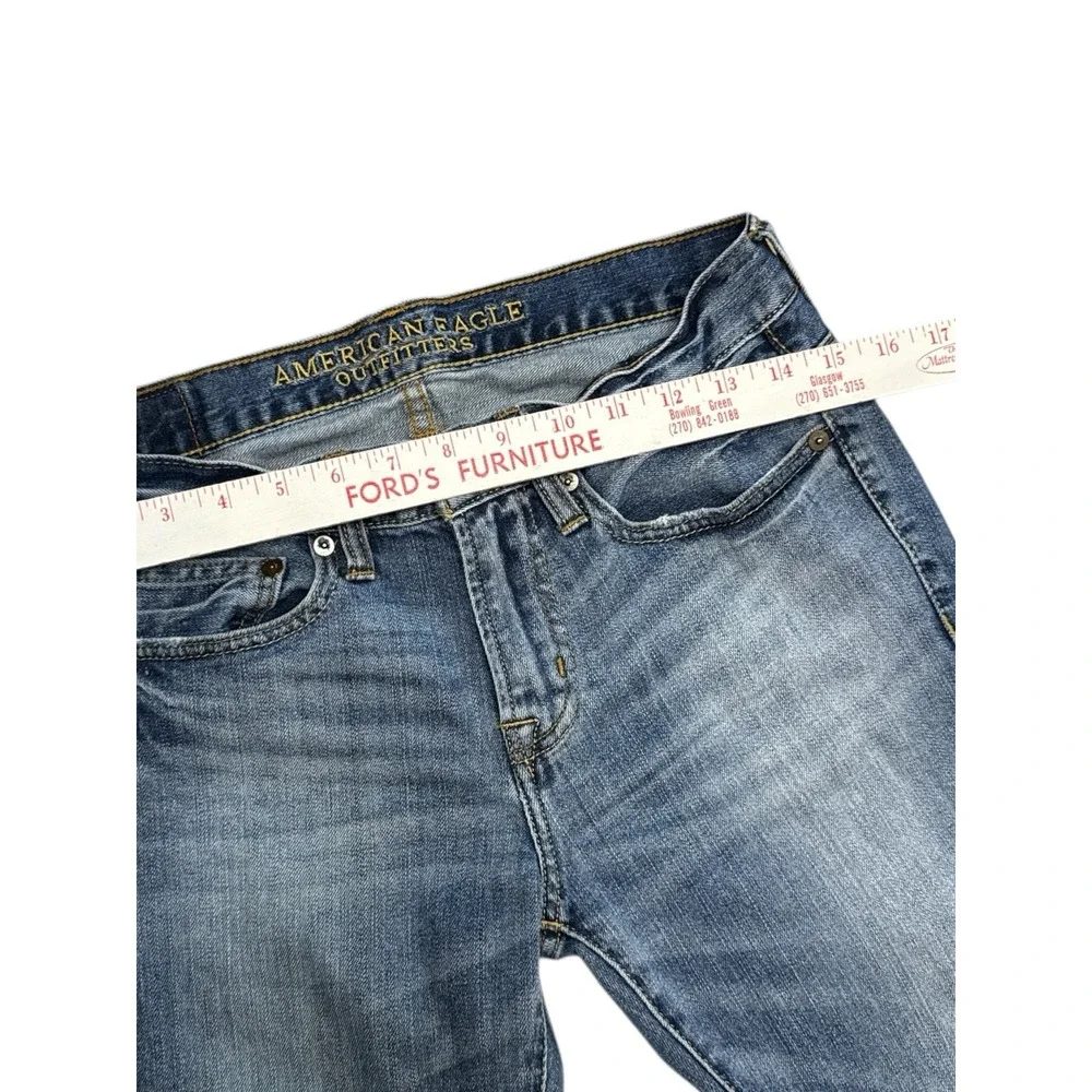American Eagle Skinny Jeans 29/29‎ Blue Denim Medium Wash Stretch
